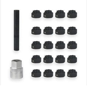 22PC Jeu de démontage de clé de boulon d'écrou de verrouillage de roue antivol pour AUDI pour <span class=keywords><strong>BMW</strong></span> - Product Image 4