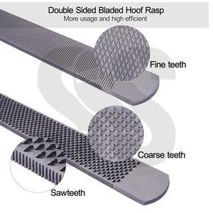 Cortaúñas de Acero Inoxidable de 14 Pulgadas de Calidad Premium, Resistente al Óxido, Duradero, Nuevo, Moderno, con Colores y Logotipo Personalizados para Herrador de Caballos - Product Image 4