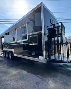 Remolque de comida de cocina móvil para exteriores de calidad Camión de comida de cocina totalmente equipado a la venta - Product Image 4