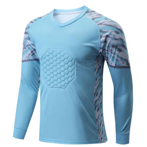 Camiseta de portero juvenil de último diseño al por mayor en MOQ bajo, camisetas de portero de manga larga al mejor precio para adultos - Product Image 2