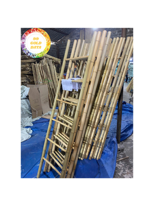 Escalera de bambú ecológica de Vietnam | Ligera y duradera | Perfecta para decoración del hogar, almacenamiento, exhibición y uso práctico - Product Image 4