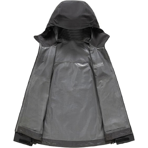 Venta al por mayor para hombre 100% Nylon Packable logotipo personalizado chaqueta impermeable de peso ligero chaqueta de nylon - Product Image 2