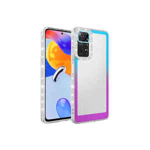 Funda de Silicona con Purpurina Degradada Premium para Xiaomi Redmi Note 11S, Cubierta Trasera de Lujo, Protección de Lente Global 14 Plus XS - Product Image 1