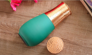 Botella de agua de cobre sólido de alta calidad para beber directamente y almacenar agua hirviendo para fiestas económicas - Product Image 2