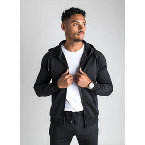 ชุดวอร์มผ้าฟลีซโพลีเอสเตอร์สำหรับผู้ชายเสื้อวอร์มและกางเกงแนวสตรีทโลโก้ได้ตามต้องการเป็นมิตรต่อสิ่งแวดล้อมระบายอากาศ - Product Image 2