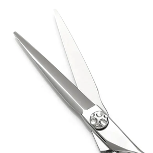 Tijeras de peluquero de alta calidad más vendidas, venta al por mayor, recién llegadas, tijeras de corte de pelo en hoja de acero inoxidable de Color sólido - Product Image 3