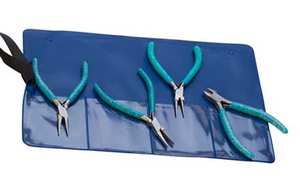 OEM ชุดคีมสายแวววาวทำจากสแตนเลส4ชิ้นอุปกรณ์ทำเครื่องประดับแบบมืออาชีพเครื่องมือตัดลวดลูกปัดงานฝีมือ DIY - Product Image 2