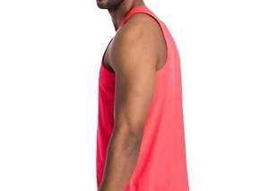 Vente en gros débardeur Stringer pour hommes personnalisé T-shirt actif de haute qualité Vêtements de sport Singlet de course - Product Image 4