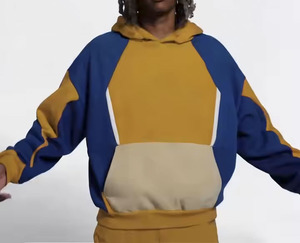 Sudadera con Capucha de Poliéster/Algodón, Transpirable, Ecológica, de Secado Rápido, Corte Regular, para Hombre, Ropa Urbana de Invierno, Casual, OEM Personalizado - Product Image 3