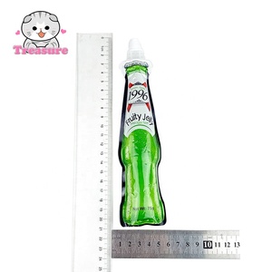 Bolsas coloridas <span class=keywords><strong>de</strong></span> gelatina afrutada en forma <span class=keywords><strong>de</strong></span> botella con diseño exprimible, sabores surtidos - Product Image 2