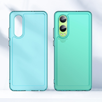 Coque de téléphone portable flexible, électroplaquée, avec boutons pression, en TPU souple, légère, antichoc, compatible avec plusieurs marques, protection intégrale