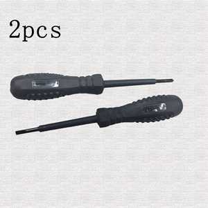 Juego de 2 Detectores de Voltaje Inteligentes de Doble Cabezal con Luces LED para Pruebas Eléctricas y Localización de Fallas - Product Image 1