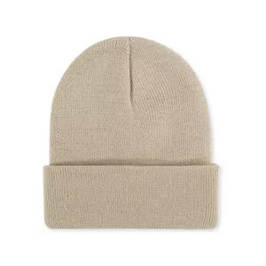 100% coton doux quotidien bonnet chapeaux nouveau Design à la mode vêtements d'hiver de haute qualité impression motif de points Logo personnalisé chapeau chaud - Product Image 1