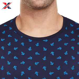 <b>Blue</b> Color Comfortable Best Selling 100% Cotton Worsted Highest Quality Reusable <b>Men</b> T-<b>Shirts</b> 2025 - Product Image 6