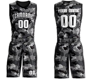 Conjunto de uniforme de baloncesto con degradado azul personalizado, camiseta sin mangas y pantalones cortos, ropa deportiva transpirable de secado rápido, kit de entrenamiento de equipo - Product Image 4