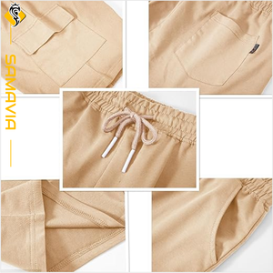 Bermuda personnalisé pour hommes, short d'entraînement athlétique à séchage rapide, vêtements de sport respirants, poches à fermeture à taille élastique, style décontracté solide - Product Image 5