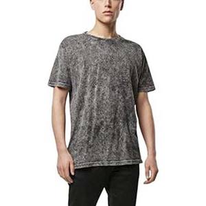 Camiseta Vintage con Lavado Ácido para Hombre, Secado Rápido, Ecológica, Color Personalizado, Estilo Urbano, 100% Algodón, Gruesa y Holgada - Product Image 6