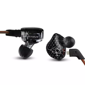 Audífonos <span class=keywords><strong>KZ</strong></span> <span class=keywords><strong>ZST</strong></span> Intrauditivos 1BA+1DD Estéreo con Bajos, Audífonos con Cable para Juegos, Sonido Profesional con Cable Desmontable - Product Image 3