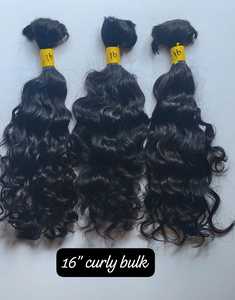 ผมต่อแบบอินเดียเป็นลอน100% จากผมมนุษย์จำนวนมาก - Product Image 2