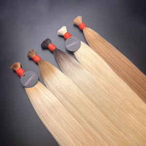 Extensión a granel de cabello Natural alineado con cutícula 2024 cabello humano de Vietnam sin procesar No.60 pelucas de encaje al por mayor con ventaja de estilo - Product Image 3