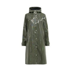 Custom logo Men's <b>Waterproof</b> Rain Jacket Outdoor Lightweight Rain Shell Long <b>Coat</b> for Hiking, Golf, Travelling - Product Image 3