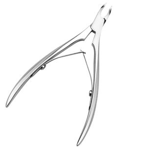 Nouveau coupe-cuticules à manche en crochet, ciseaux de manucure, coupe-ongles, coupe-peaux mortes, en acier inoxydable, biseauté et droit, boîte cadeau - Product Image 5