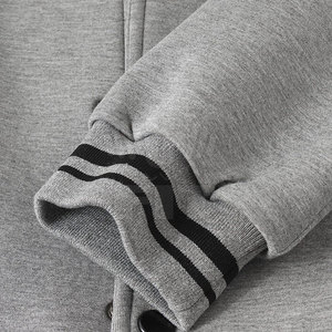 Chaquetas de invierno transpirables hechas a medida para hombre, recién llegadas, estilo de calle, venta al por mayor, chaquetas lisas en blanco - Product Image 6