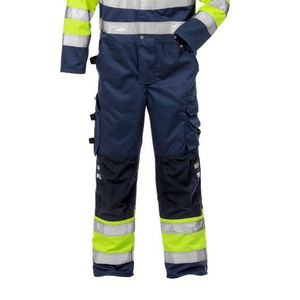 100% cotton tùy chỉnh FR Coverall chống cháy công nhân chống cháy quần áo làm việc <span class=keywords><strong>Hi</strong></span> VIS an toàn Overalls ngọn lửa retardent bảo hộ lao động - Product Image 4