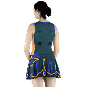 Vêtements de tennis pour femmes en gros, coupe ajustée, séchage rapide, uniformes de tennis de haute qualité, logo personnalisé, ensemble jupe de tennis, vêtements de sport pour femmes, uniformes de tennis - Product Image 2