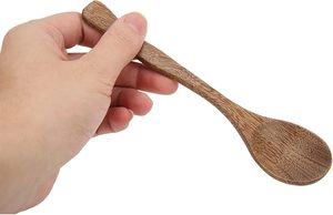 Cuillère en bois de style japonais traditionnel pour la soupe de riz et le curry Ustensile traditionnel pour la cuisine et la salle à manger - Product Image 2