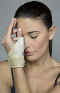 MEDICALAB Unisex All Seasons Professional Protection Adjustable Lightweight Thumb Support <b>Hook</b> Loop Closure <b>Plastic</b> Cotton - Product Image 6