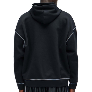 2025มีฮู้ดผ้าหนาแบบสวมหัวสำหรับผู้ชายโอเวอร์ไซส์ทำจากผ้าฝ้ายเนื้อหนาสำหรับ100% - Product Image 4