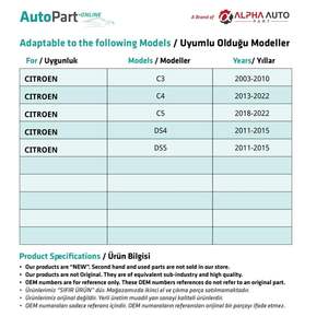 Pour Renault Peugeot Citroën Ensemble de fixations et de clips de rembourrage spécifiques de 50 pièces - Product Image 6