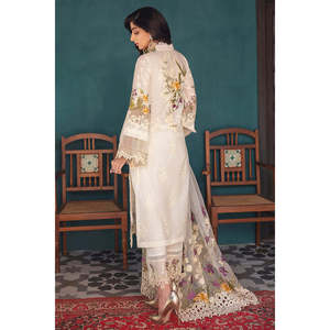 Elaf Crystal <b>Chikankari</b> Cotton Salwar Kameez <b>Suit</b> Choli Lehenga Choli EFC 6A-TC125 - Product Image 3