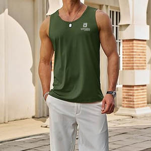 Camiseta sin Mangas para Hombre, Material Duradero de Alta Calidad, para Gimnasio, Running y Deporte - Product Image 3