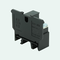 Bloc de bornes sur rail DIN basse tension NJSMW JHY1-63A, type à vis 8 AWG, 1 à 10 contacts