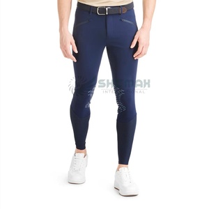 Culotte d'équitation pour homme, pantalon d'équitation moderne, coupe ajustée, séchage rapide, conception légère, parfaite pour le dressage, le saut et les spectacles - Product Image 1