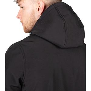 Venta al por mayor de chaqueta de fitness para gimnasio con bolsillos delanteros revestidos para hombre, ropa deportiva informal para entrenamiento, camisetas para correr, cuello levantado para exteriores - Product Image 4