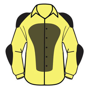 Men Biker Motorcycle Shirt Lumberjack Rider <b>Jacket</b> Lined <b>Flannel</b> Shirt for Motor Bike Racing - Product Image 3