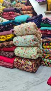 Custom Made Premium Jacquard Embroidered Machine <b>Beads</b> Canvas <b>Fabric</b> Rolls for Garments Decor Crafts 100% Cotton Intricate - Product Image 6