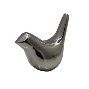Sculptures d'oiseaux en aluminium décoratives pour la maison noir fini pour la maison salon décor Sculpture de bureau fait à la main en vrac - Product Image 6