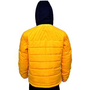 Veste matelassée coupe-vent pour hommes 100% veste matelassée chaude d'hiver en nylon vestes de vêtements personnalisés de haute qualité pour hommes - Product Image 2