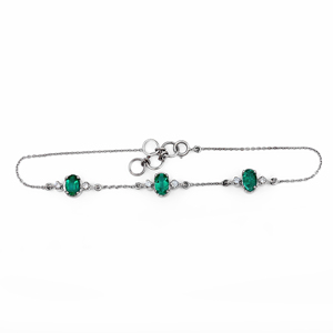 Pulsera de cadena de diseño de loto de zafiro Rosa genuino de diseño de moda, joyería fina hecha a mano de oro rosa puro de 14K, fabricante y proveedor - Product Image 3