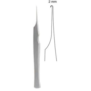 LAHEY CLINIC DURA RETRACTOR HOOK, 13cm, 2mm Haute Qualité Par Fs Ortho - Product Image 5