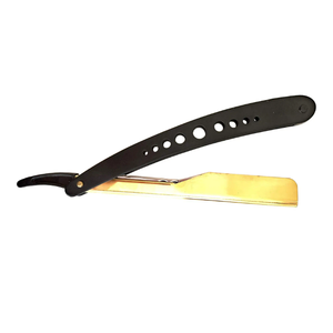 Rasoirs de barbier pour hommes, sélection chaude, or et noir, utilisation facile, lame amovible, rasage de sécurité, jetable, utilisation corporelle - Product Image 4