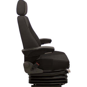 Siège de camion-pelle / camion-benne / chargeuse 24 V robuste avec suspension pneumatique - Product Image 6
