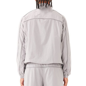 Vente en ligne de survêtements coupe-vent logo personnalisé ensemble de survêtements de sport personnalisés coupe-vent en nylon de haute qualité pour hommes - Product Image 2