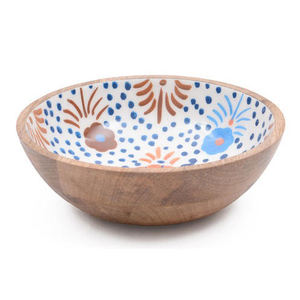 Vajilla minimalista de lujo hecha a mano con mango de madera esmaltada con cubiertos para comida de fiesta con estilo moderno que sirve entretenimiento - Product Image 6