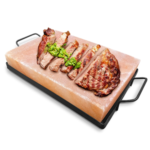 Azulejos de sal de roca del Himalaya, bloques y losas de ladrillos para cuevas y Spa de sala de sal, también Cocina Barbacoa en colores rojo, rosa y naranja en Pakistán - Product Image 6