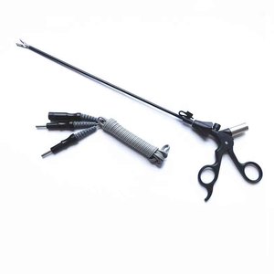 Pince bipolaire réutilisable de haute qualité Source d'alimentation manuelle Instruments chirurgicaux laparoscopiques Base chirurgicale des mâchoires Marriedland - Product Image 2